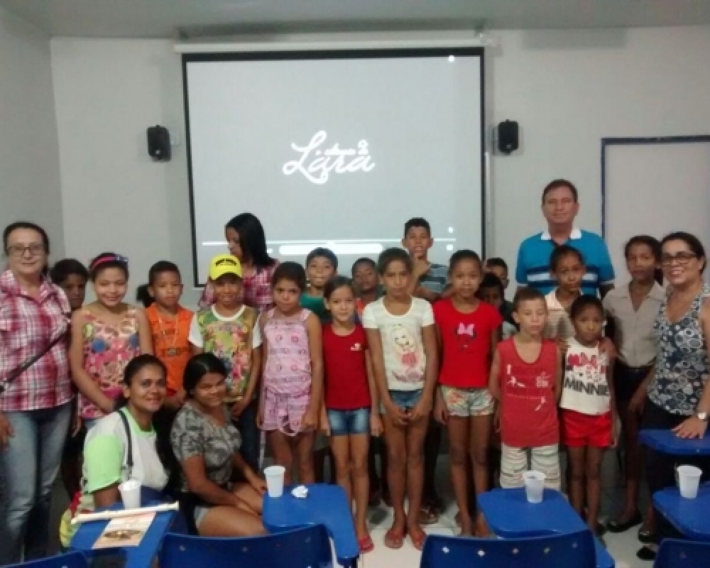 CREAS de Campo Alegre realizou CINEMA EDUCATIVO para crianças e adolescentes do SCFV