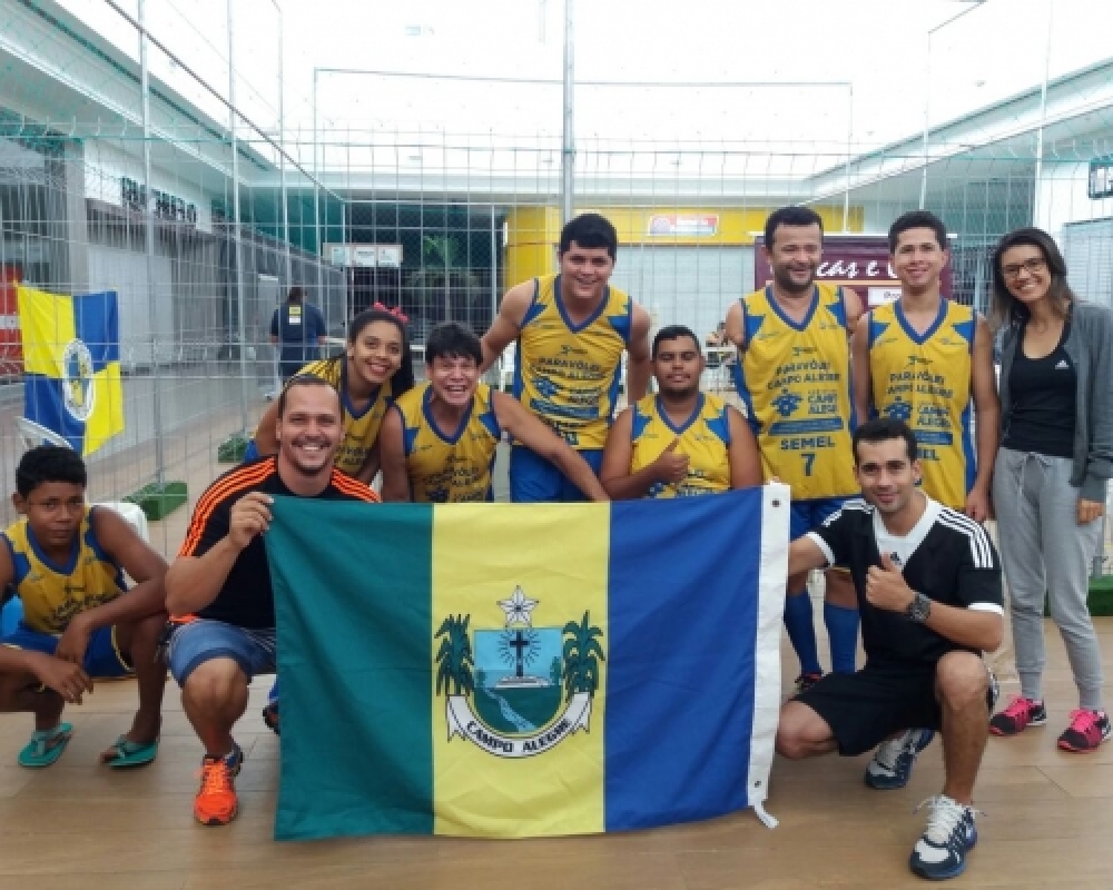 Equipe de Paravôlei de Campo Alegre Participou da I Etapa do Campeonato Alagoano de Paravôlei