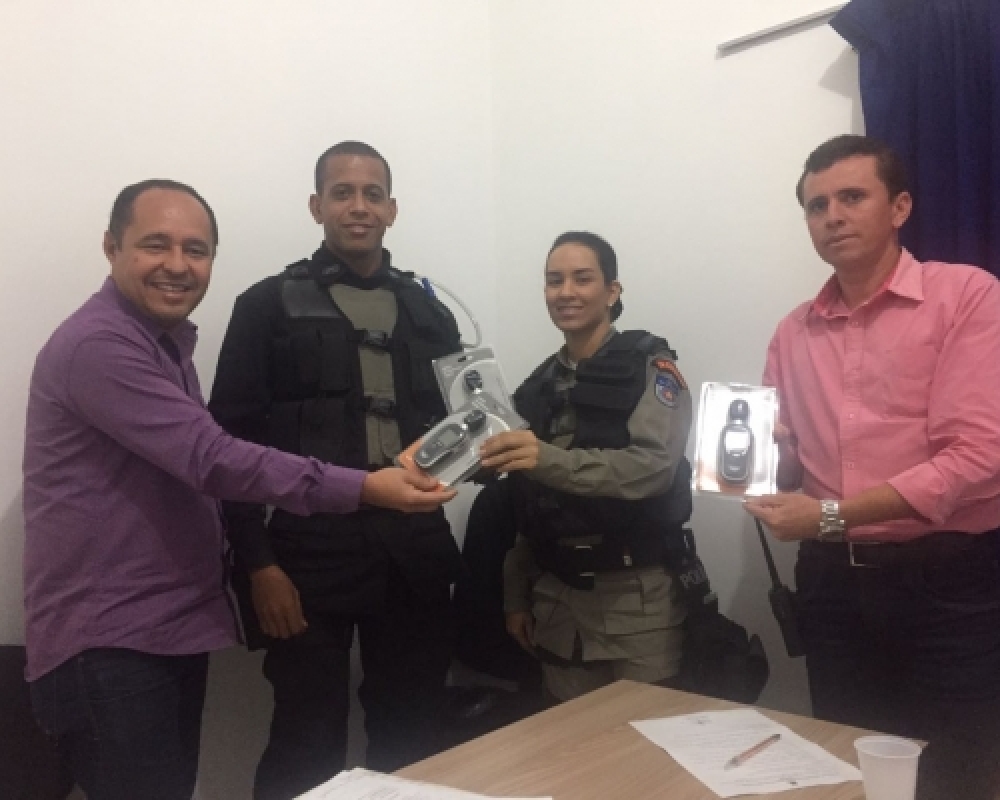 Prefeitura realiza doção de aparelhos decibelímetros para a Polícia Militar e Guarda Municipal