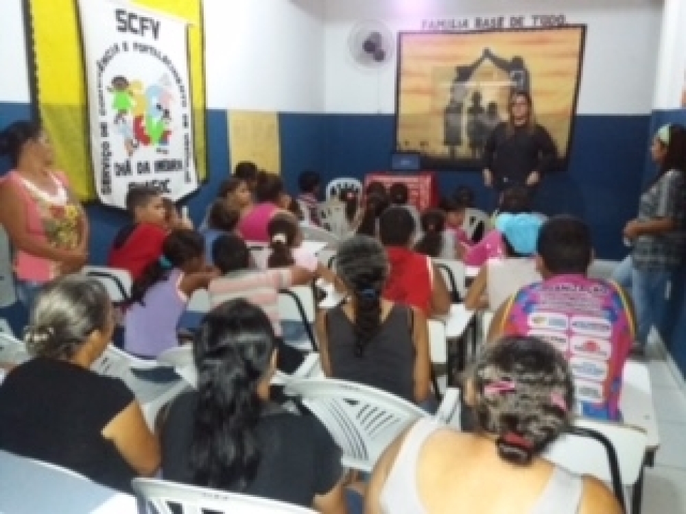 CREAS realizou Cinema educativo no SCFV do Povoado Chã da Imbira e distrito Luziápolis