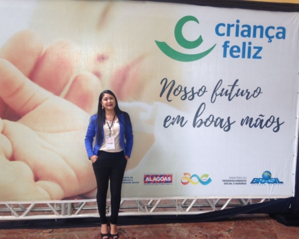 Técnica da Assistência Social participou de Capacitação de Supervisores do Programa Criança Feliz
