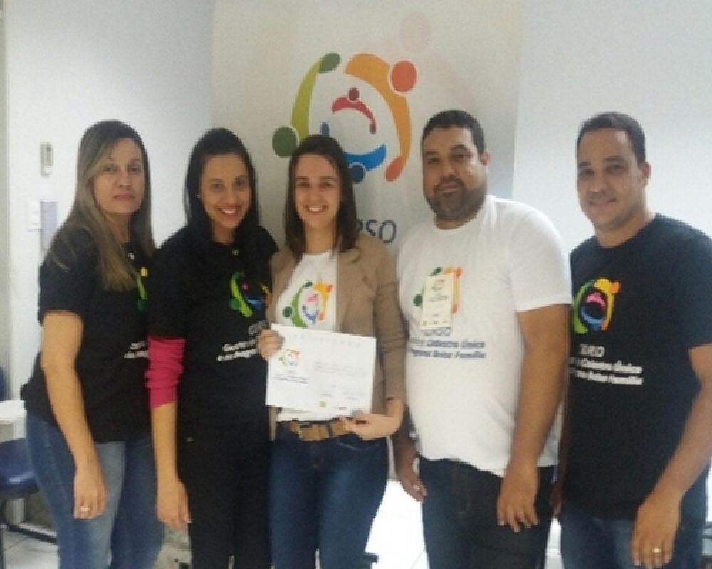Técnica da assistência social participou de capacitação sobre Gestão do Cadastro Único
