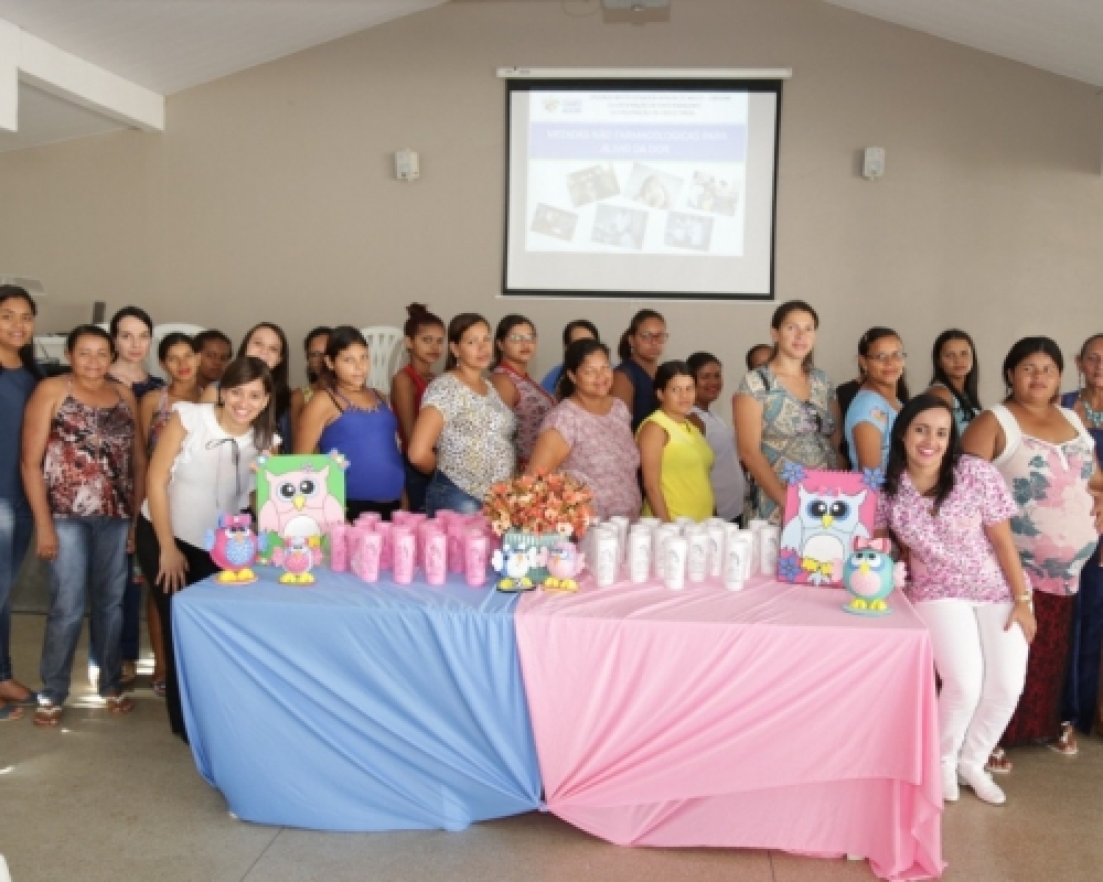 Dia da gestante: Gestantes do Projeto Mamãe Coruja participaram de ação e visita a maternidade 