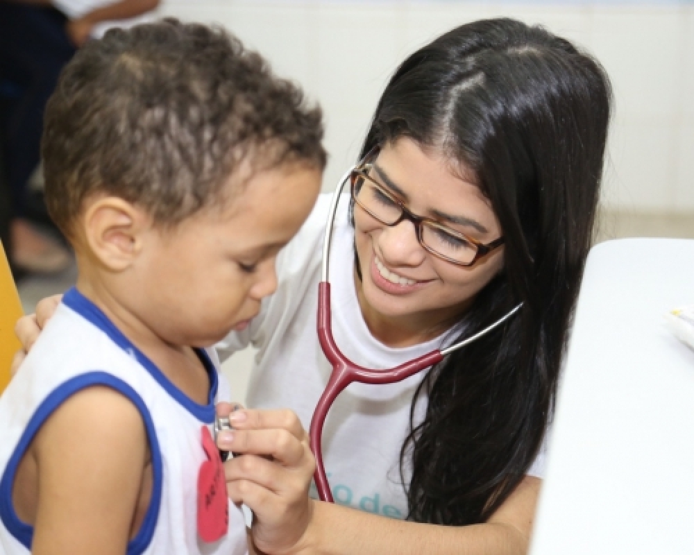 Semana do Bebê: Crianças de Campo Alegre recebem atendimentos pelo Projeto Coração de estudante 