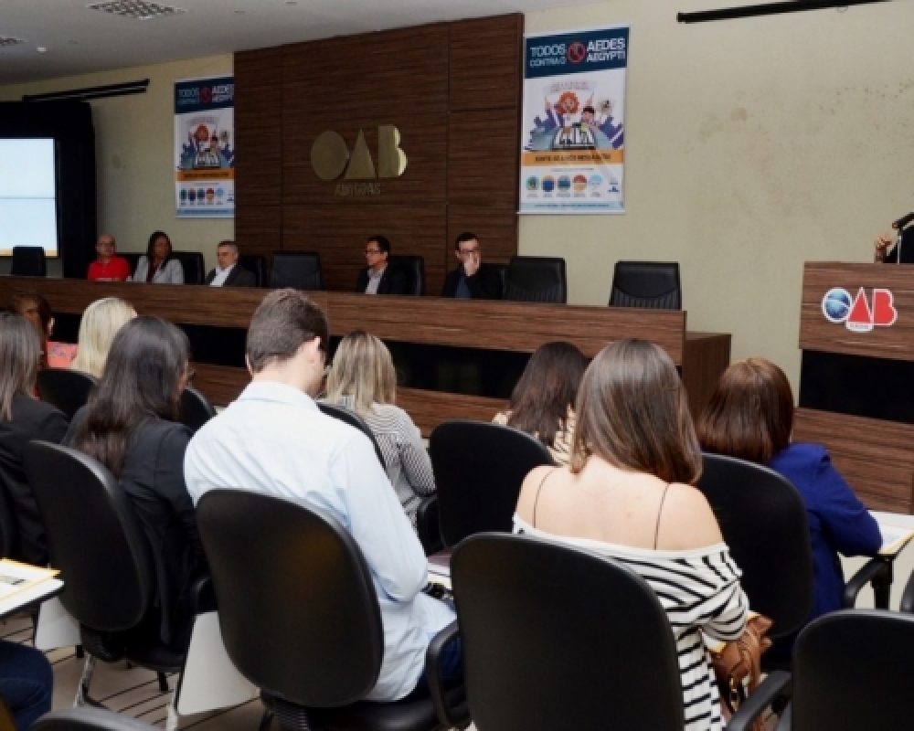 Técnicos da educação e saúde participam do lançamento do projeto Todos contra o Aedes Aegypti