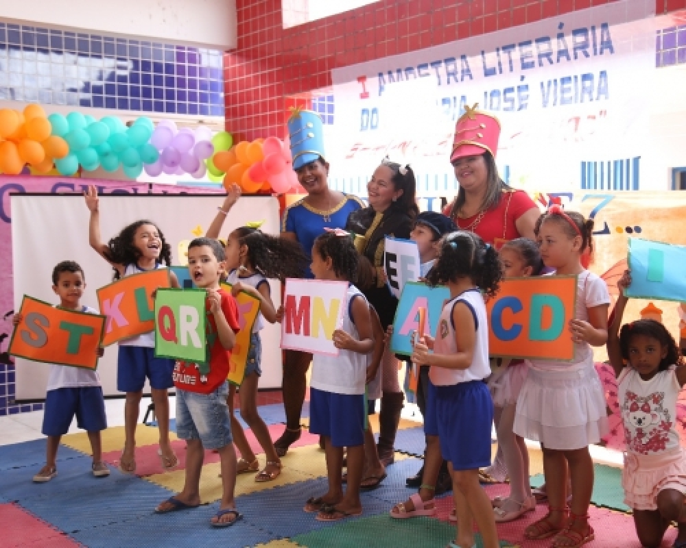 Centro de educação infantil Maria José realizou a I feira de conhecimentos “sementes da leitura”