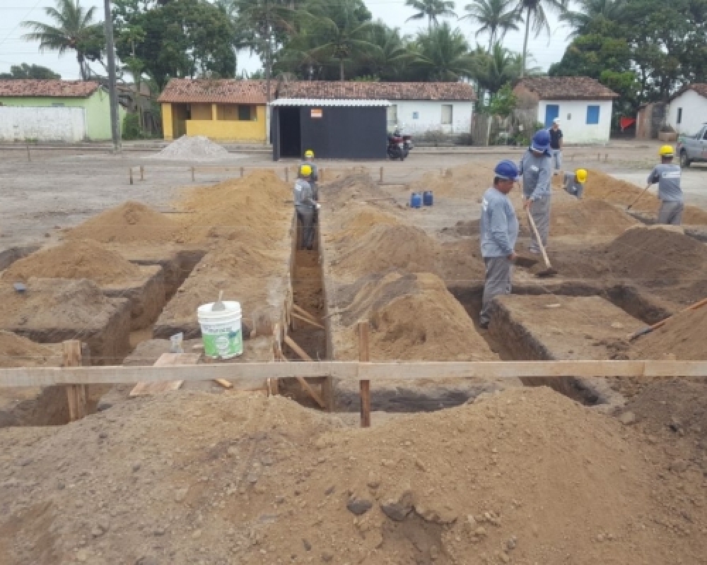 Prefeitura inicia construção da Academia da Saúde do Povoado Chã da Imbira