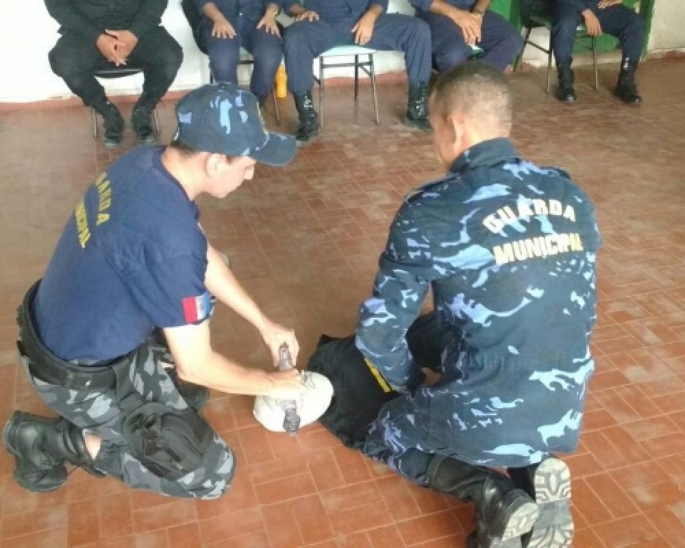 Guardas Municipais de Campo Alegre participaram de capacitação APH tático e patrulhamento preventivo