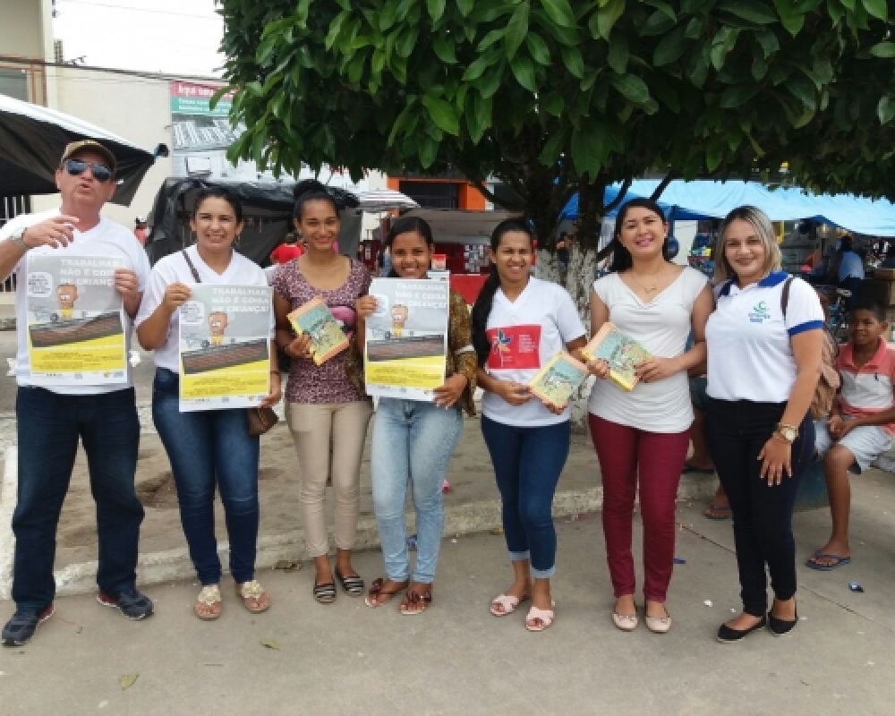 Prefeitura de Campo Alegre realiza mais uma ação da campanha de erradicação do trabalho infantil 