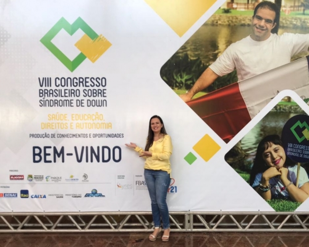 Representante da Assistência Social participou do VIII Congresso Nacional de Síndrome Down