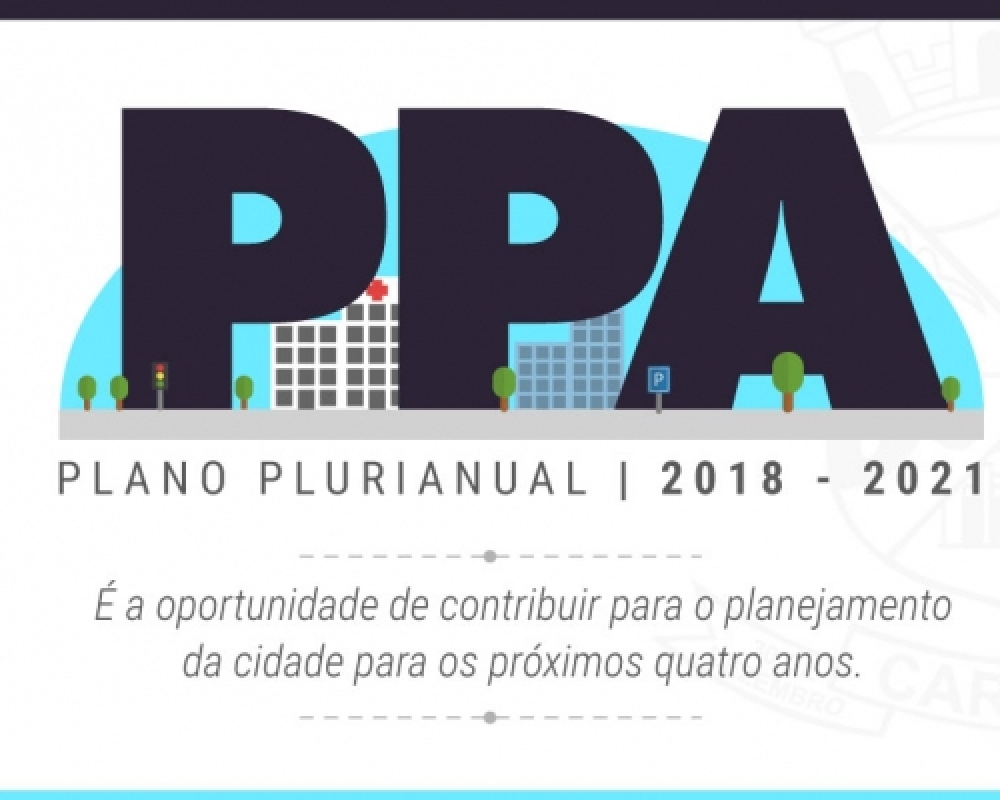 Prefeitura convoca audiência Pública para apresentação e discussão do projeto de lei do PPAM 