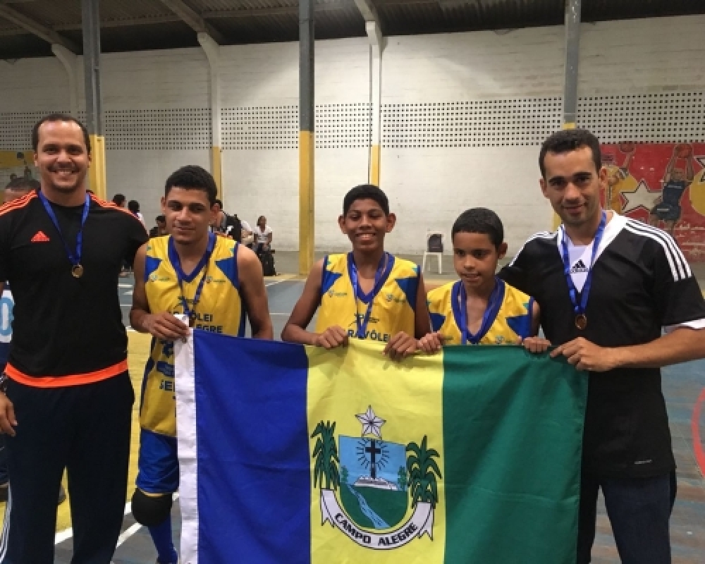 Equipe de Campo Alegre conquista medalha de bronze no campeonato alagoano de Goalball
