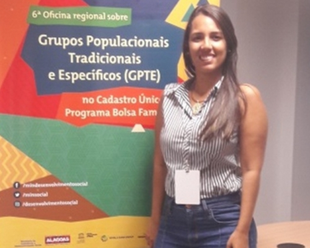 Coordenadora participou de oficina sobre grupos populacionais tradicionais e específicos