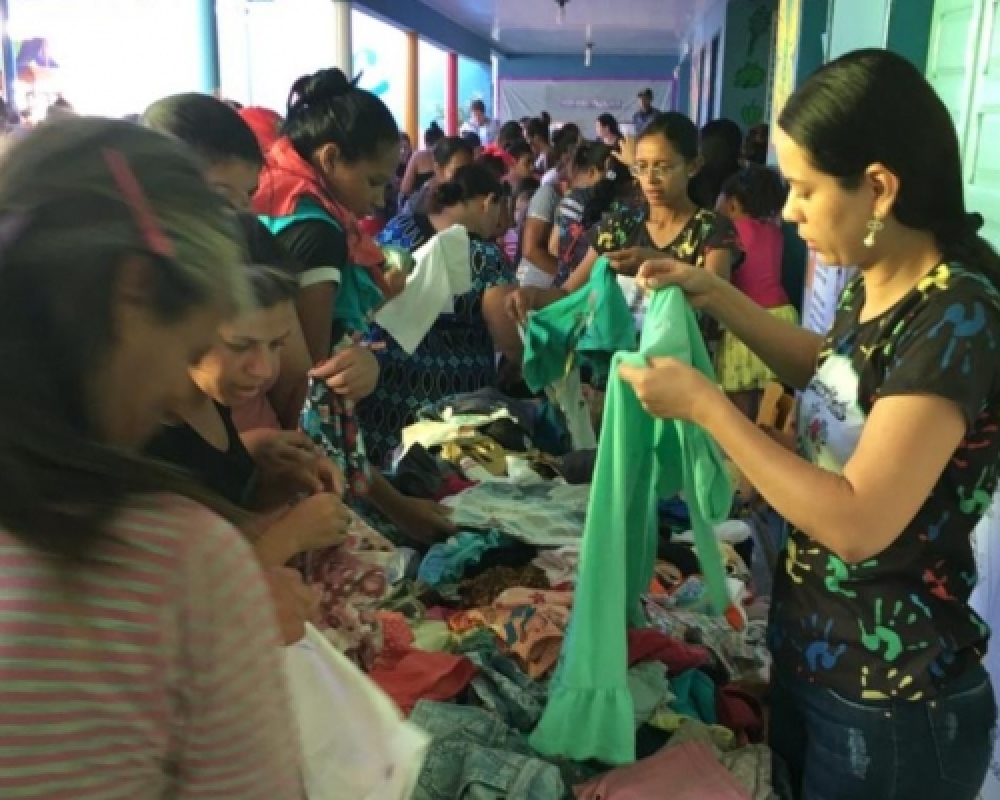 Centro de Educação Infantil professora Cícera Marinho de Melo realizou o II bazar do bem