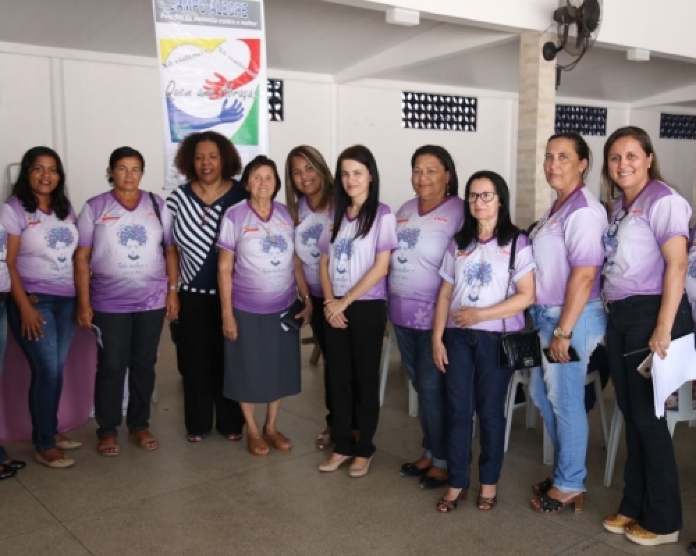 Conselho Municipal dos direitos da Mulher realizou seminário pelo Fim da violência contra a mulher