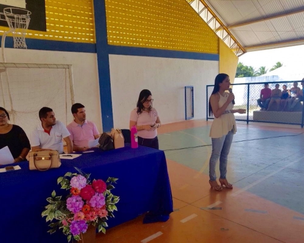 A delicada arte de adolescer: CRAS Campo Alegre participa de reunião de pais na Escola Hildebrando