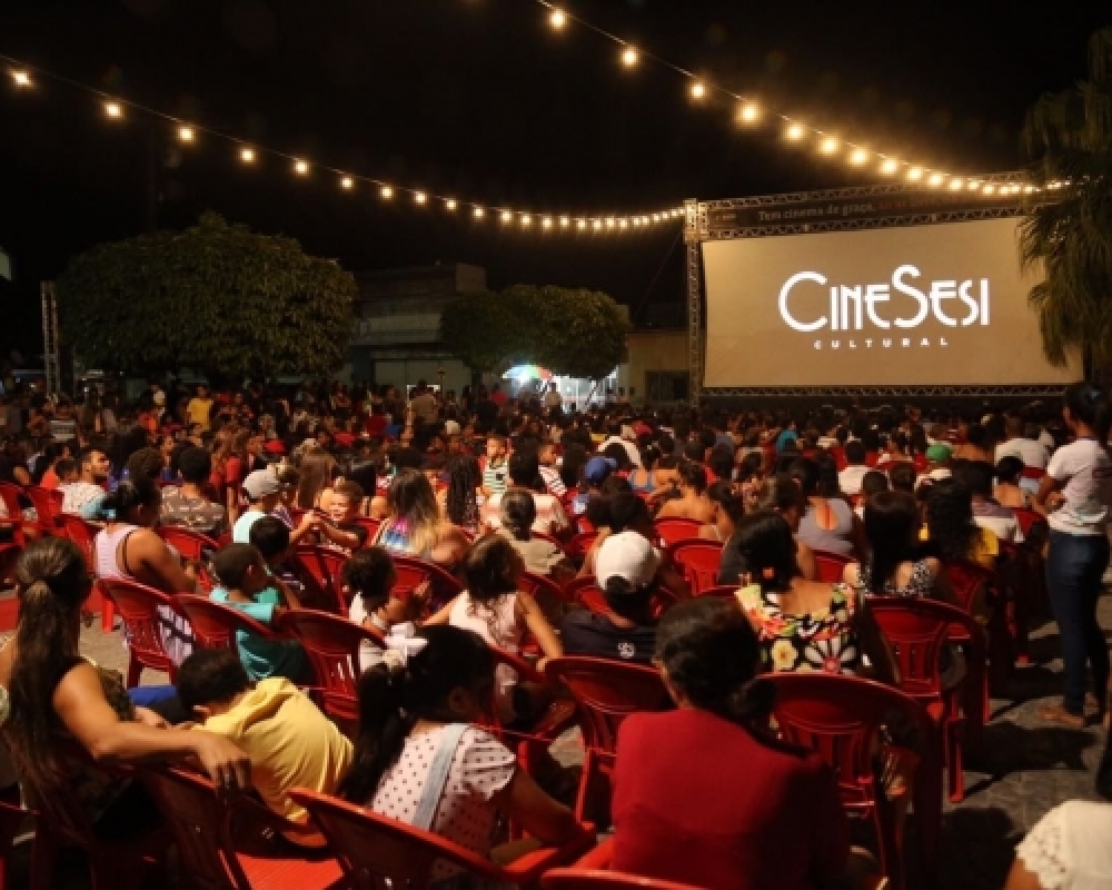 Sucesso em mais uma edição do Projeto Cine Sesi Cultural em Campo Alegre 