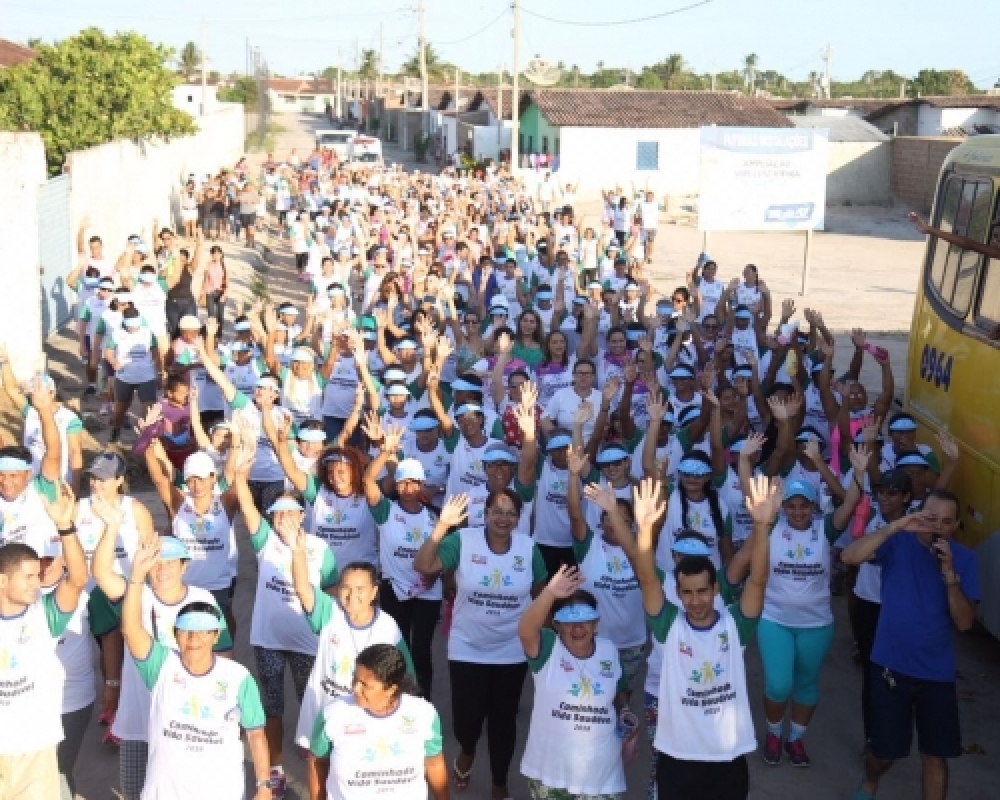 IV Caminhada Vida Saudável marca o encerramento da Semana da Mulher em Campo Alegre 