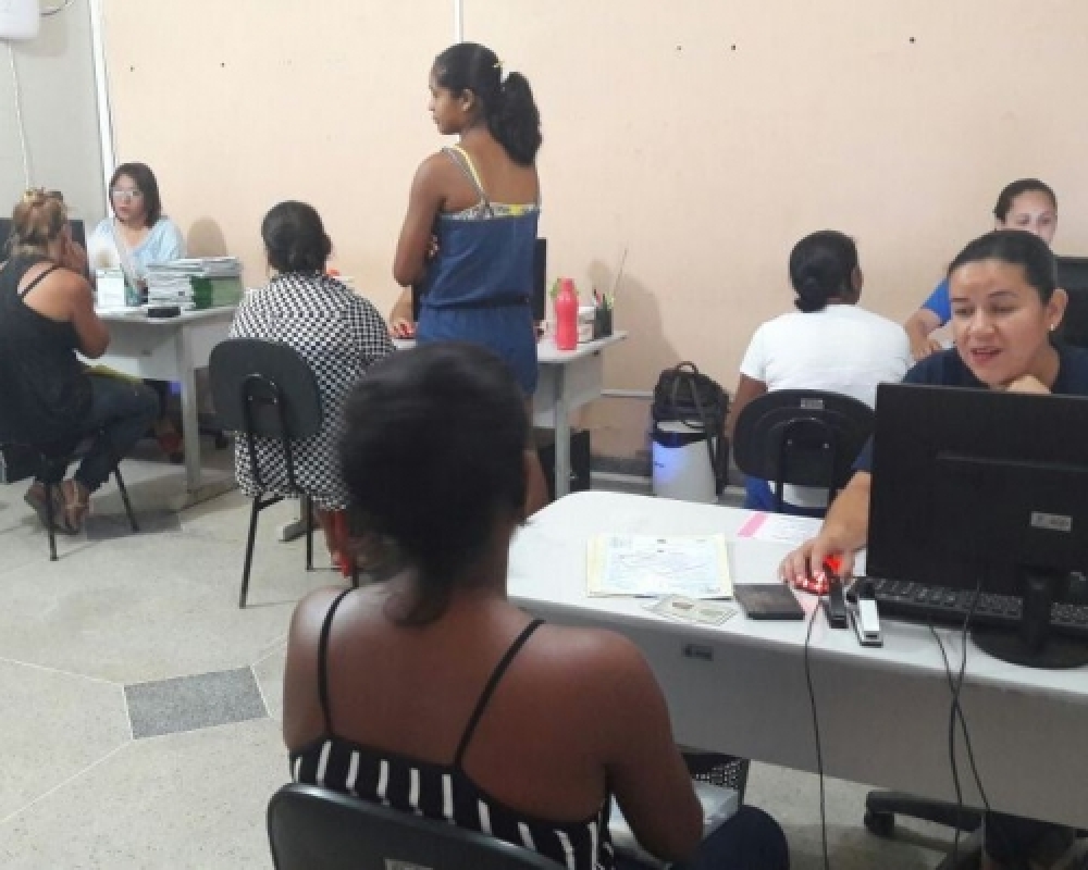 Equipe do Cadastro Único realiza mutirão com beneficiários do Complexo Nutricional 