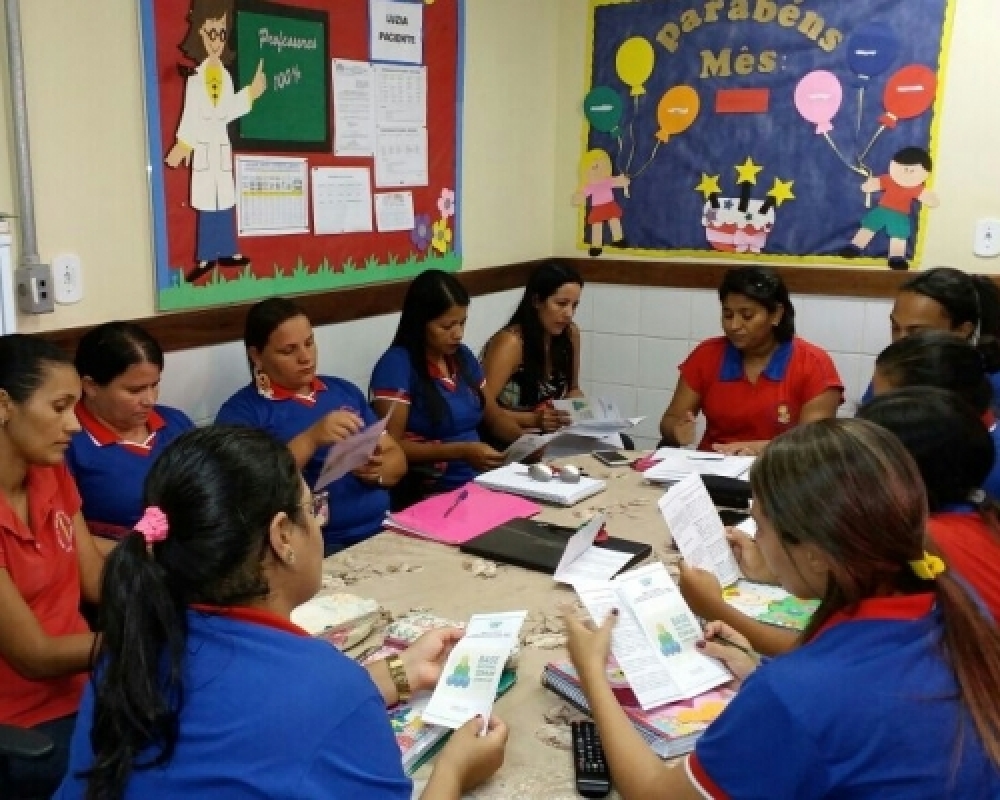 Profissionais da educação de Campo Alegre realizam discussão sobre a Base Nacional Comum Curricular 