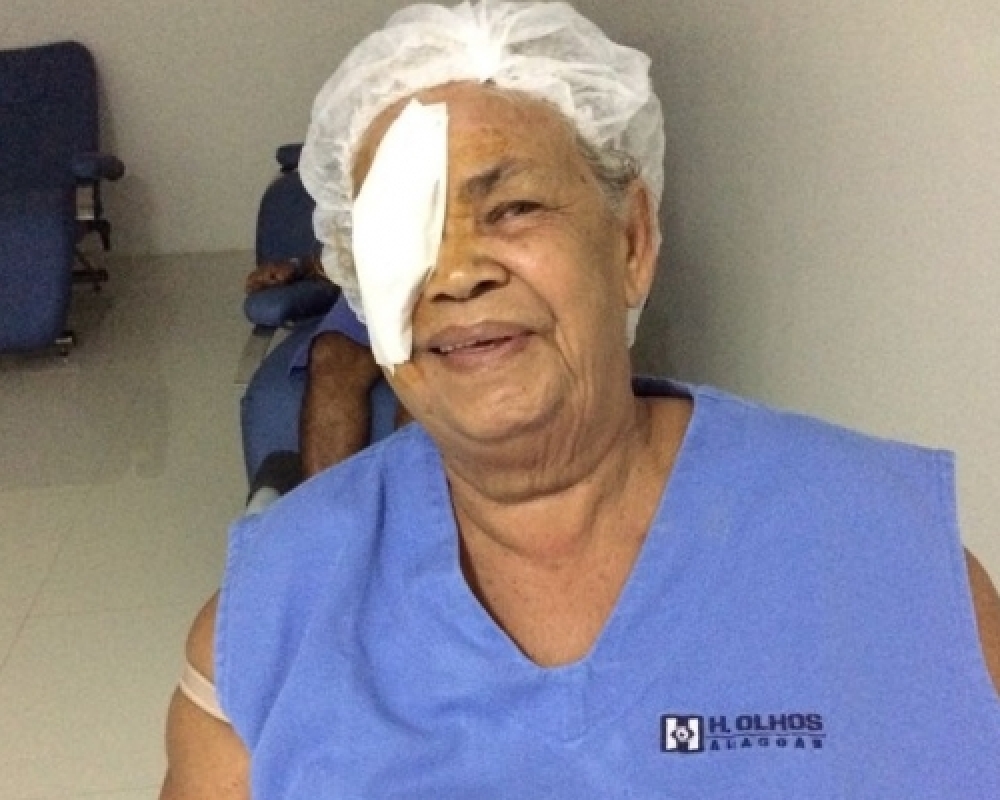 Pacientes de Campo Alegre realizam cirurgias de catarata pela parceria entre prefeitura e Conisul 