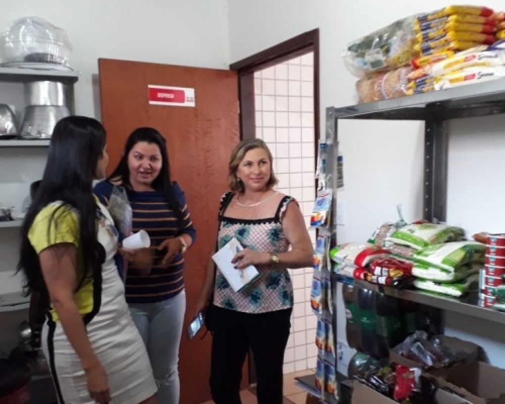 Unidade de Acolhimento Infantojuvenil recebe visita da Rede de Atenção Psicossocial de Arapiraca 