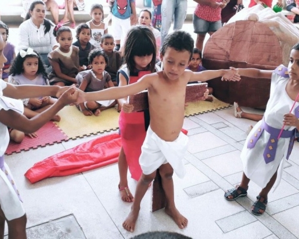 Escolas Municipais de Campo Alegre realizam culminância de Projeto sobre a Páscoa