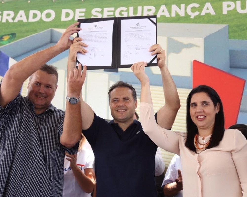 Governador assinou ordem de serviço para construção do CISP de Campo Alegre 