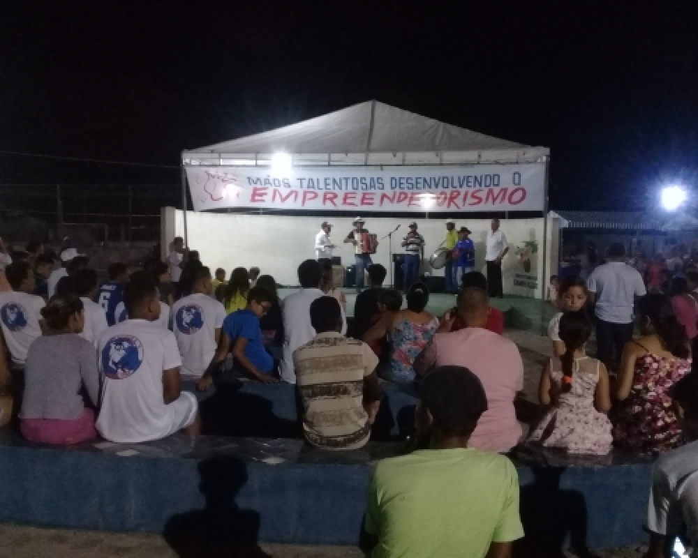 Secretaria de assistência social realizada a I Oficina do Projeto Mãos Talentosas em Luziápolis 