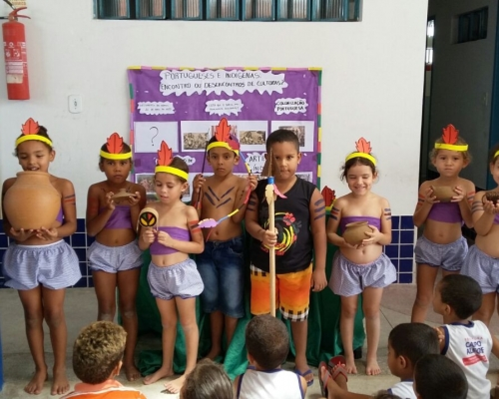 Instituições de ensino da rede municipal realizam atividades em comemoração aos “povos indígenas”