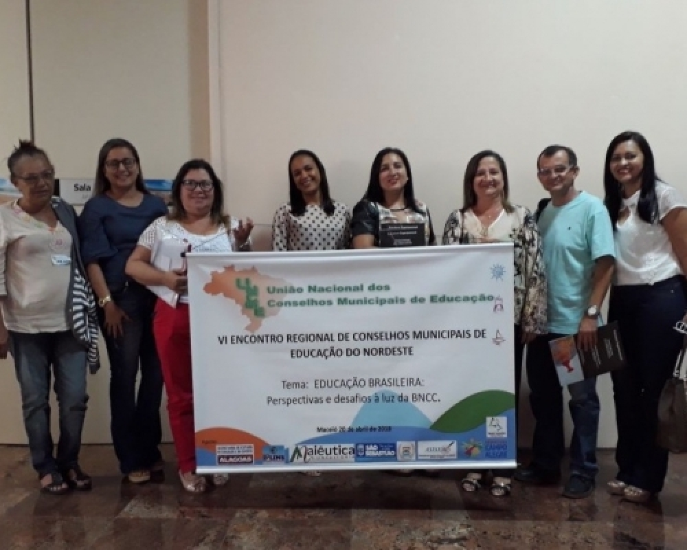 Conselho Municipal de Educação de Campo Alegre participou do VI Encontro Regional da UNCME