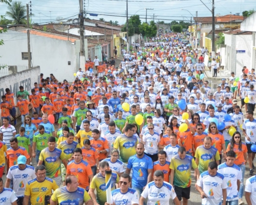 Corrida da Chama da Integração marca as comemorações da emancipação política de Campo Alegre