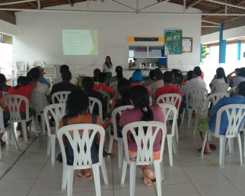 Beneficiários do PNHR do Povoado Chã da Imbira participaram de atividade do projeto social 