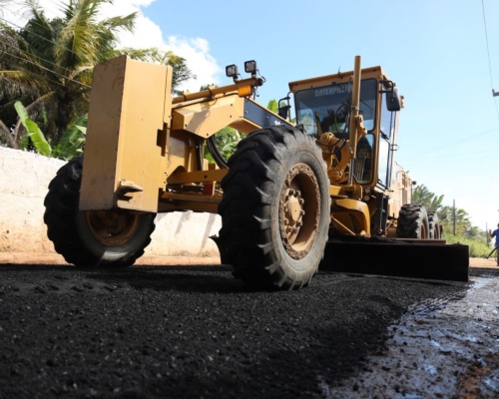 Canteiro de obras em Campo Alegre conta com construções em todas as localidades do município