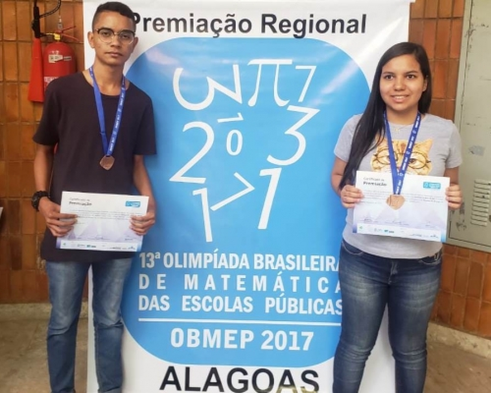 Estudantes de Campo Alegre conquistam medalhas na 13ª edição das Olimpíadas Brasileira de Matemática