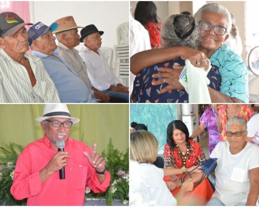 Idosos de Campo Alegre participam de atividades em comemoração a SEMANA DO IDOSO