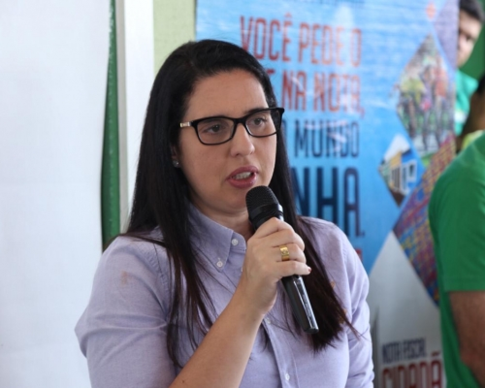 Prefeita Pauline Pereira participou do sorteio da Nota Fiscal Cidadã de Alagoas