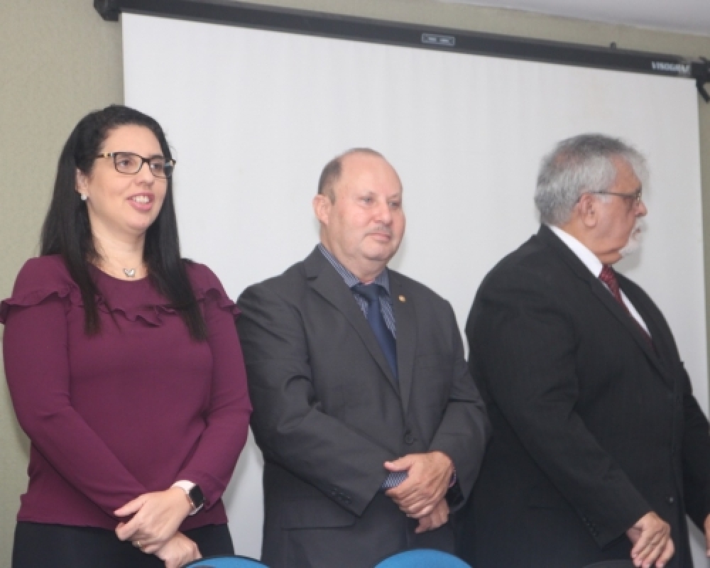 Prefeita Pauline participou de audiência pública realizada pelo MP para debater segurança pública