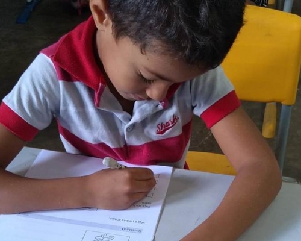 Alunos do 1º e 2º anos da Rede Municipal participam das avaliações do Programa Mais Alfabetização