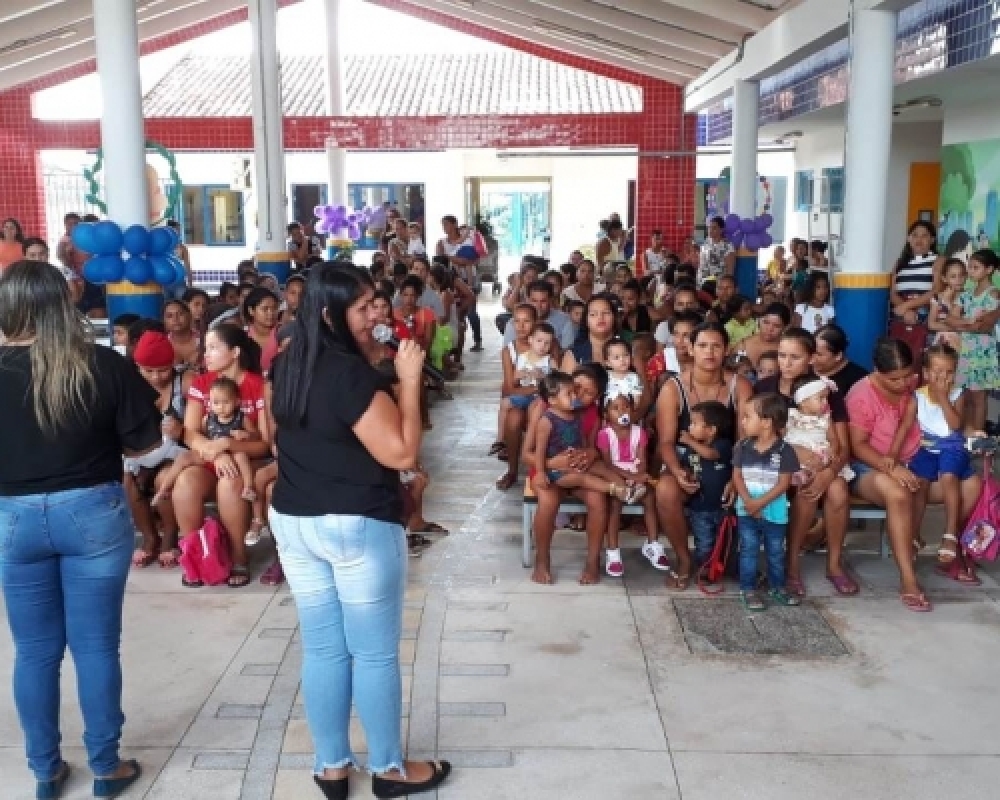 Instituições de educação infantil iniciaram atividades em clima de festa e muita alegria