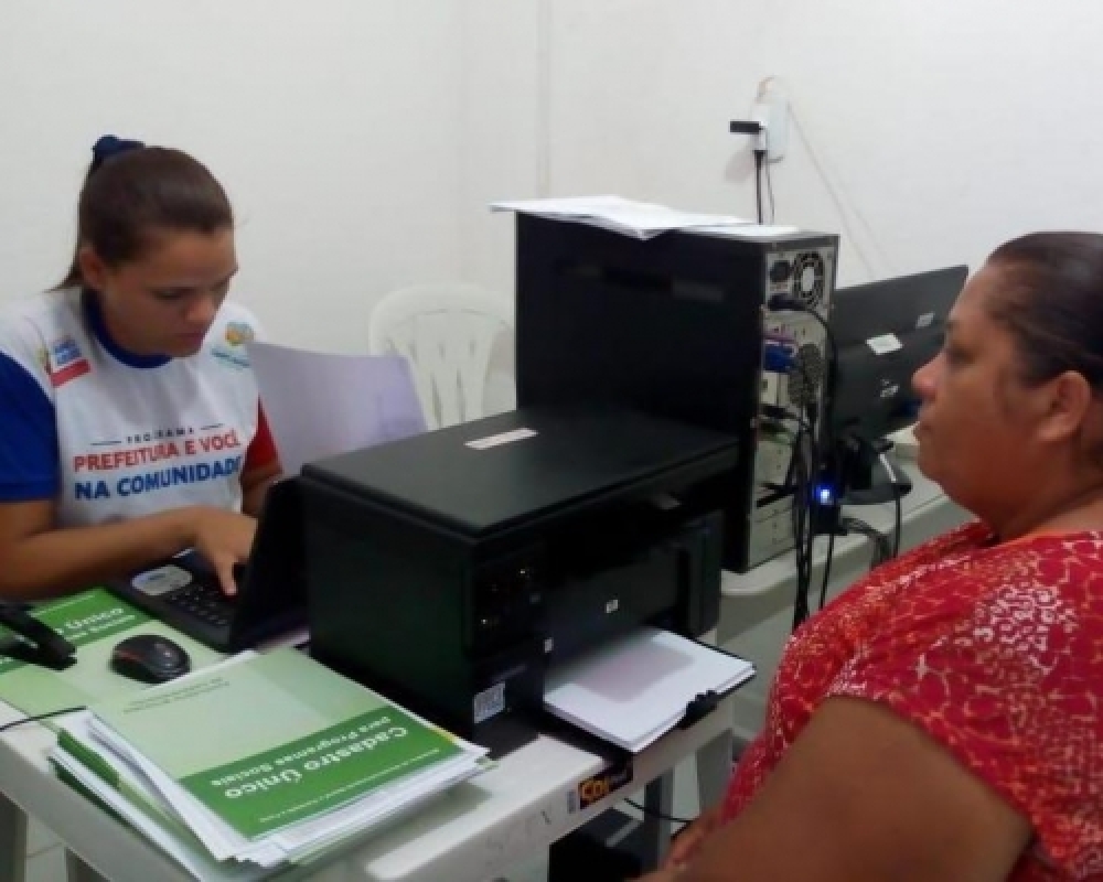 Projeto Cadastro Único Perto de você realizou ação no Povoado Chã da Imbira