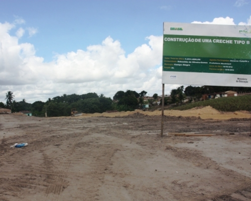 Prefeitura de Campo Alegre segue realizando obras para melhorar a vida dos campo-alegrenses
