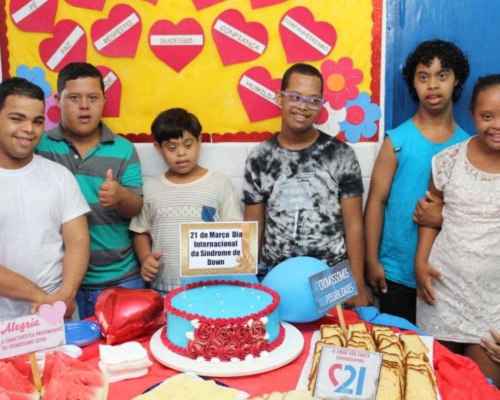 CMAEE e Secretaria de Saúde realizam programação especial no dia Mundial da Síndrome de Down