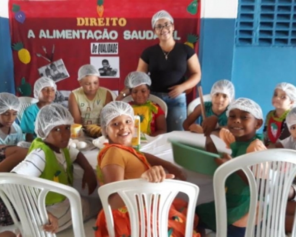 SCFV de Luziápolis promove ações alimentação saudável para crianças, adolescentes e idosos