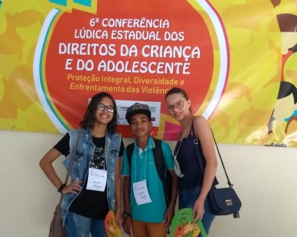 Jovens de Campo Alegre participam da 6ª Conferência Lúdica Estadual da Criança e do Adolescente