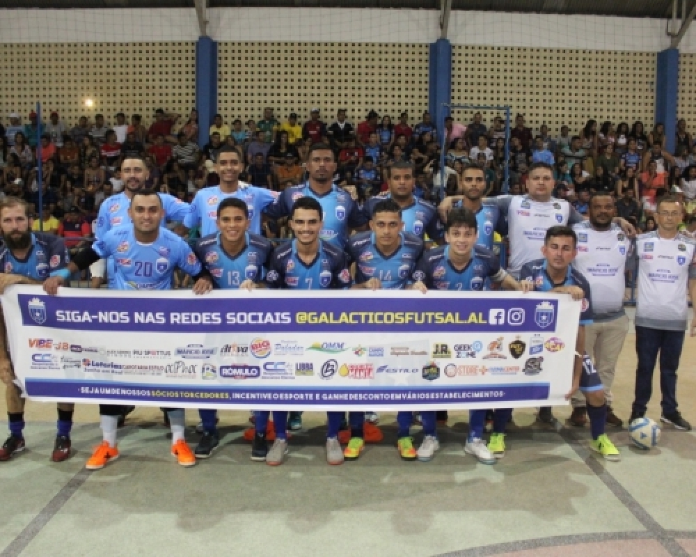 VIBE Galácticos vence de virada e conquista o oitavo Campeonato Municipal de Futsal 