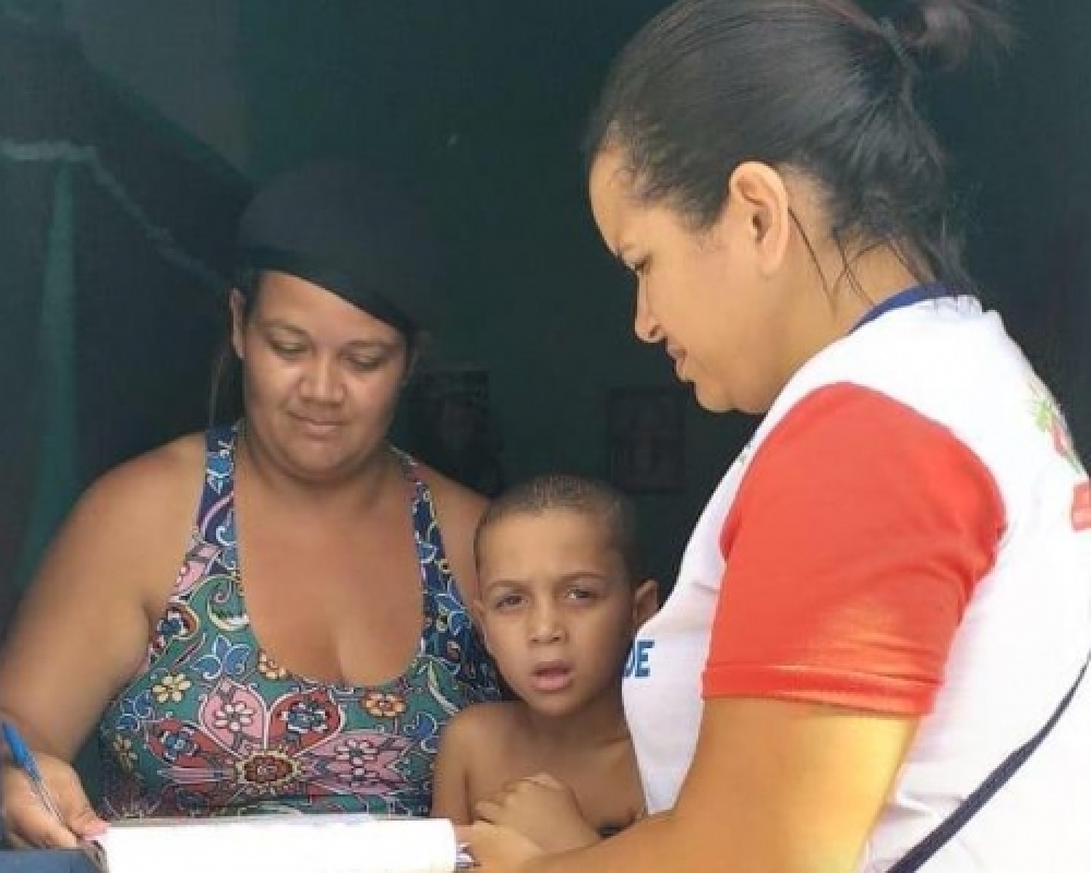 Equipe do Cadastro único realiza visitas domiciliares a famílias de crianças e adolescentes dos SCFV