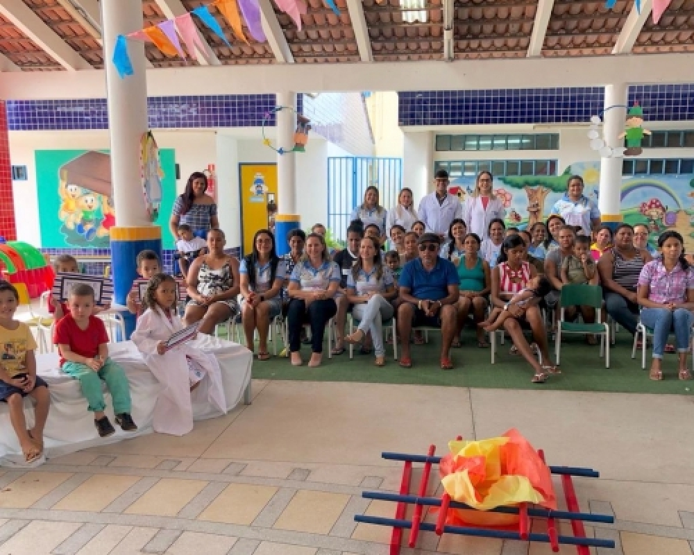 Programa Saúde na Escola realiza orientações sobre prevenção de acidentes e queimaduras com fogos