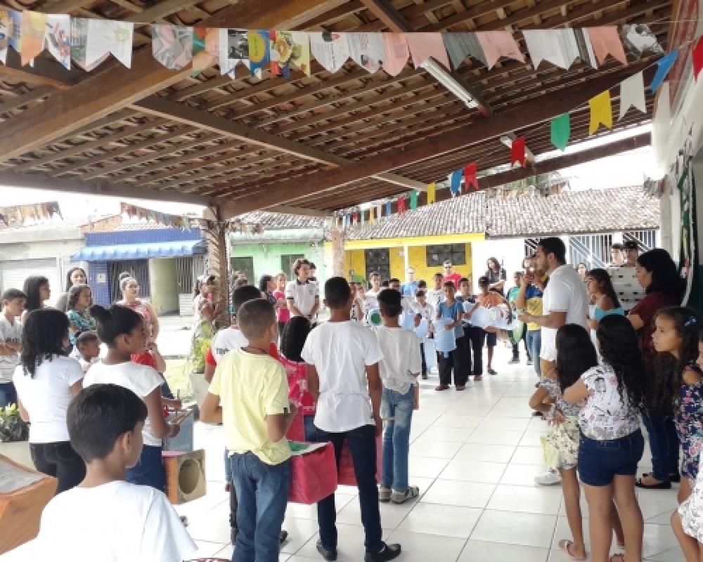 Projeto CoMviver realiza culminância da Campanha de Combate ao trabalho infantil 