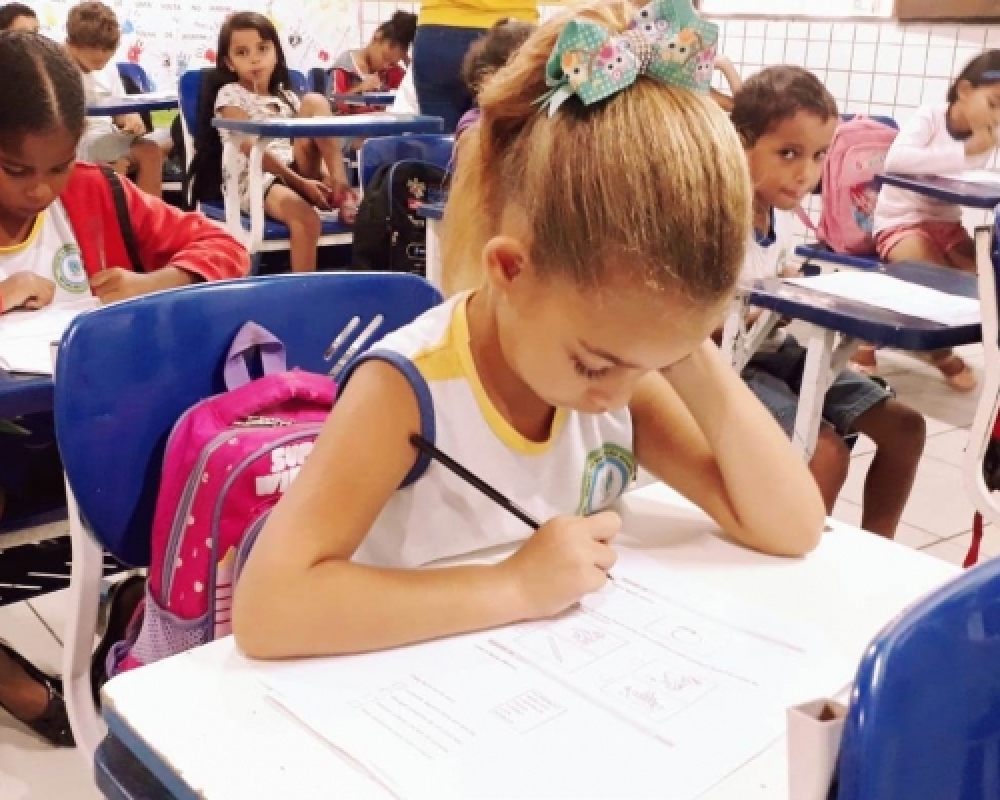 Alunos dos 1º e 2º anos participam de avaliação diagnóstica do Programa Mais Alfabetização
